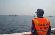 越南海警与中国海警开始进行联合巡逻活动